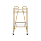 Linon Home Decor Ellie Gold Bar Cart - image 3
