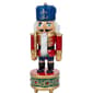 Kurt Adler 8.5in. Wooden Musical Soldier Nutcracker - image 1