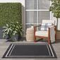 Nourison Essentials Double Border Indoor/Outdoor Square Rug - image 6