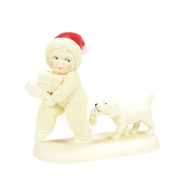 Department 56 Snowbabies Puppy Parcels - image 