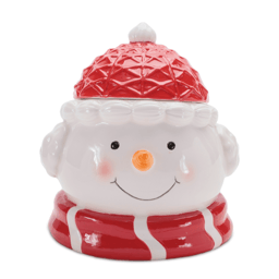 Melrose Snowman & Santa Ceramic Canister Set