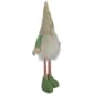 Northlight Seasonal LED Gnome Figurine w/ Knitted Floral Hat - image 4