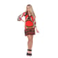 Womens White Mark Madelyn Sheath Dress - Red/Black - image 1