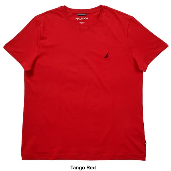 Mens Nautica Short Sleeve Crew Neck Tee