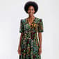 Womens Harper 241 Short Sleeve Floral Babydoll Dress - image 3
