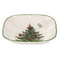 Spode Christmas Tree Sculptured Square Dish - image 2