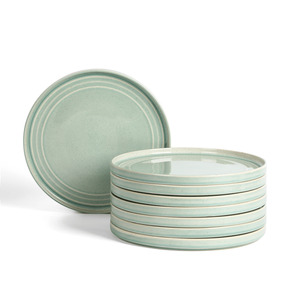 Stone Lain Claire 8pc. Stoneware Dinner Plate Set