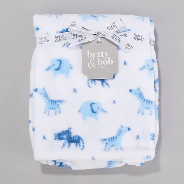 Betty & Bob(tm) Plush Safari Blanket - image 