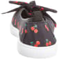 Womens Ashley Blue Cherry Canvas Slip On Flats - image 4