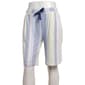 Womens Jaclyn Stripe Bermuda Pajama Shorts - image 1