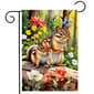 Briarwood Lane Chipmunks Garden Flag - image 1