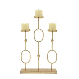 9th & Pike&#40;R&#41; Modern Style Metal Candelabra Candle Holders