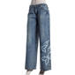 Juniors YMI(R) Joey Baggy Fit Butterfly Wide Leg Jeans - image 1