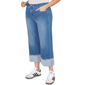 Plus Size Ruby Rd. Key Items Premium Stretch Denim Wide Leg Jeans - image 3