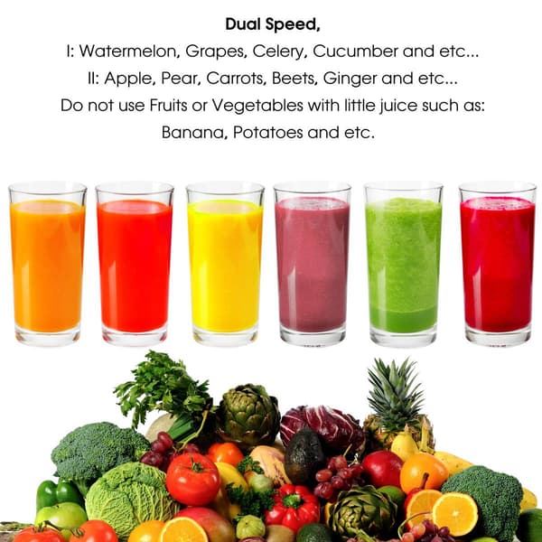 MegaChef Wide Mouth Juice Extractor