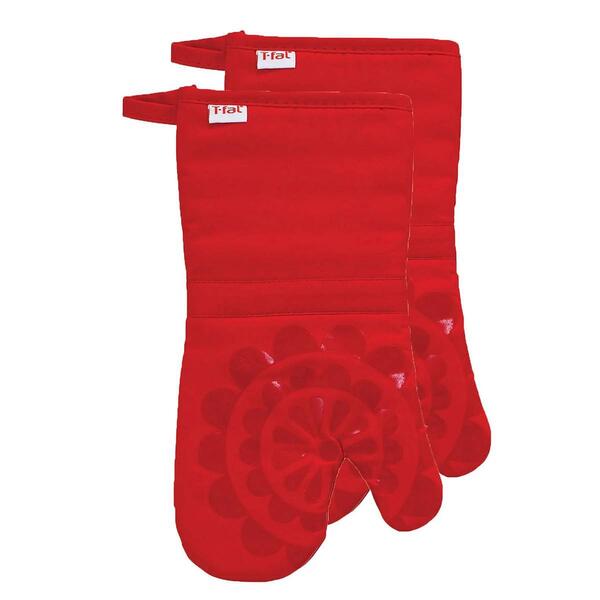 T-Fal Medallion Silicone Oven Mitt - image 