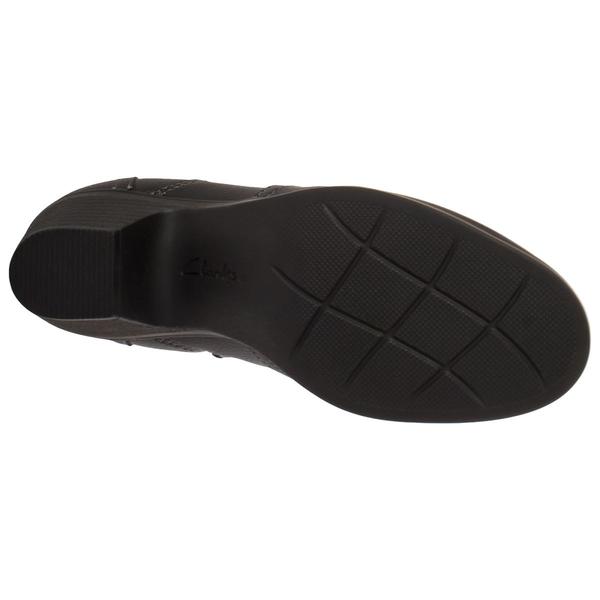 Womens Clarks Emily2 Opal Black Ankle Boots
