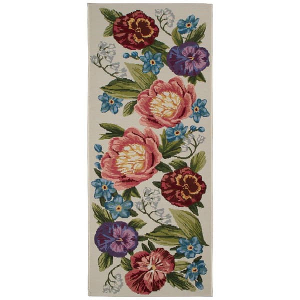 Liora Manne Esencia Secret Garden Rectangular Runner - image 