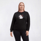 Plus Size Hasting & Smith Polar Bear Sweatshirt with Cardinal - image 1