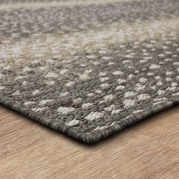 Mohawk Home Antelope Print Light Grey Runner