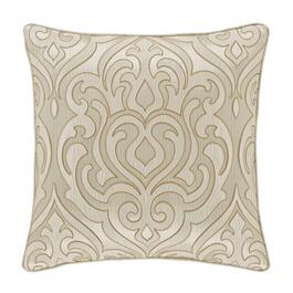 J. Queen Lazlo Damask Square Decorative Throw Pillow - 20x20