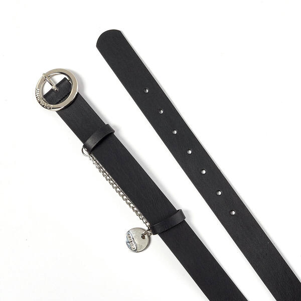 Womens Nine West Double Loop Chain Belt - image 