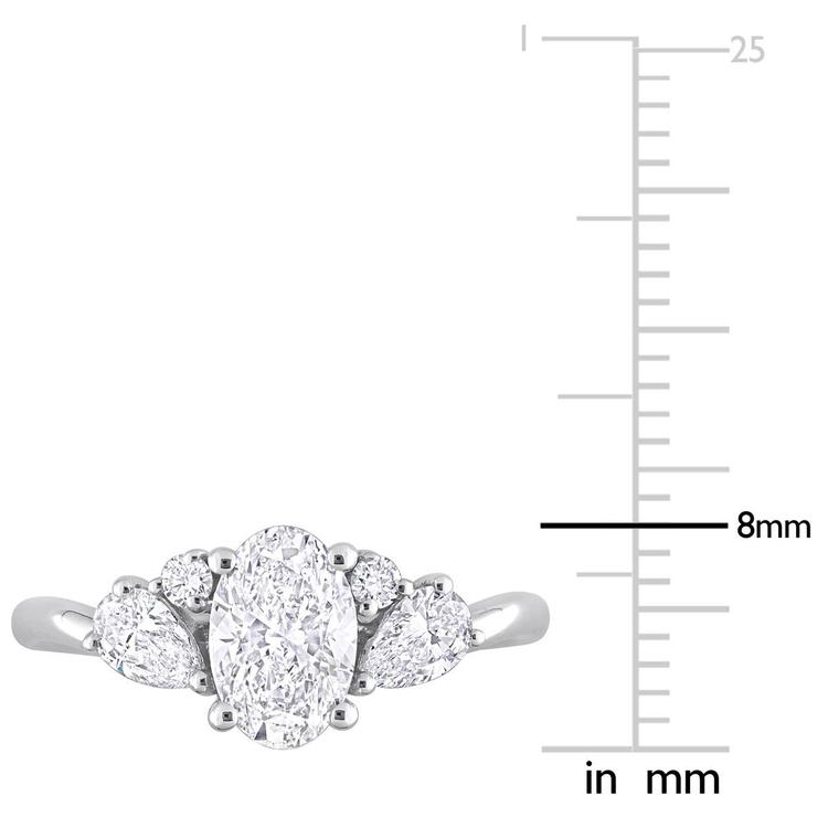 Diamond Classics™ 1.5ctw. Diamond 14kt. White Gold Ring