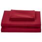 London Fog 6pc. Solid Microfiber Sheet Set - image 1