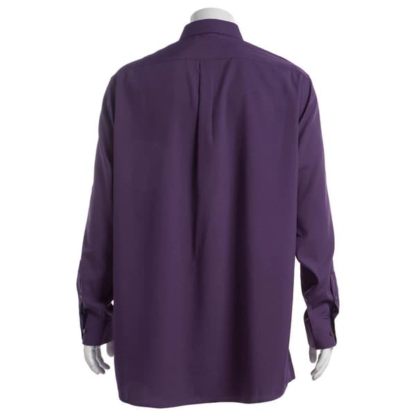 Mens Big & Tall Christian Aujard Dress Shirt - Purple Cornflower