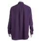Mens Big & Tall Christian Aujard Dress Shirt - Purple Cornflower - image 3