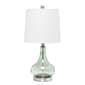 Lalia Home Classix 23.25in. Ripple Curvy Colored Glass Table Lamp - image 6