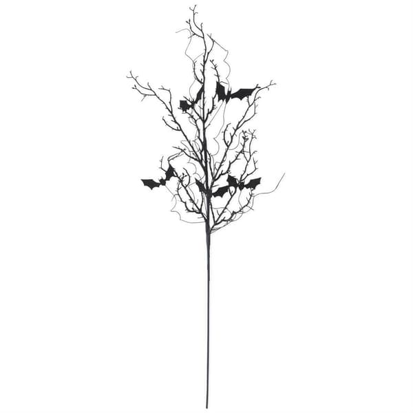 K&K Interiors Glitter Twig & Bat Spray - image 