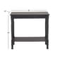 9th & Pike® Black Traditional Wood Console Table - image 3