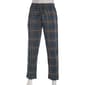 Mens Preswick & Moore(R) Plaid Drawstring Pajama Pants - Grey - image 1
