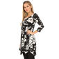 Womens White Mark Floral Tunic with Pockets - image 3