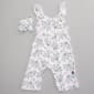Baby Girl (NB-9M) Limited Too(tm) Heart & Leaf Jumpsuit w/ Headband - image 1