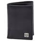 Mens Chaps Trifold Wallet - Black - image 1