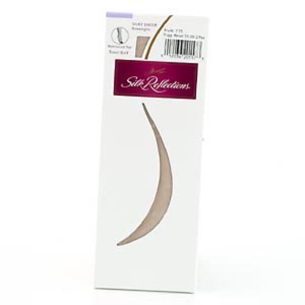 Womens Hanes&#40;R&#41; Silk Reflections Knee High Hosiery - image 