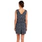 Womens Nina Leonard Sleeveless Geometric Surplice Neck Romper - image 2