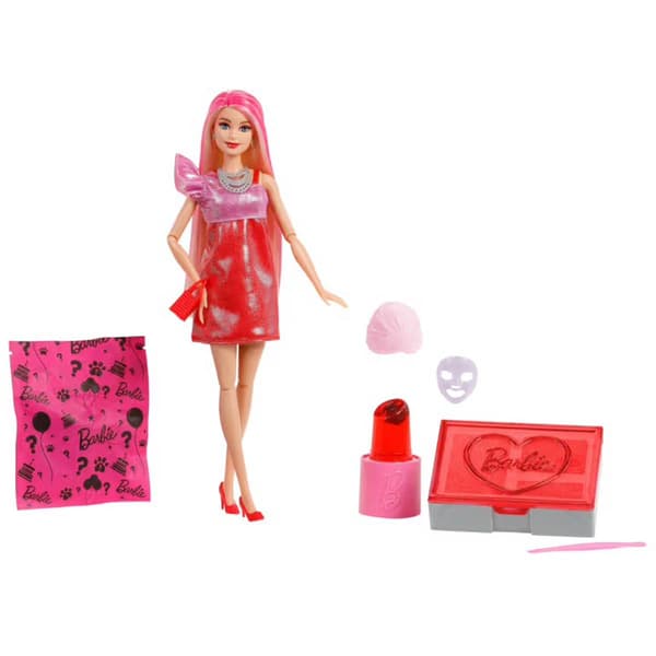 Barbie® Unboxed Glam Party Red Doll