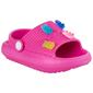 Little Girls Bebe Slide Sandals with Gummy Bear Charms - image 2
