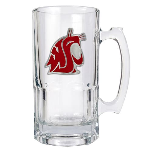 NCAA Washington State Cougars Macho Glass Mug - image 