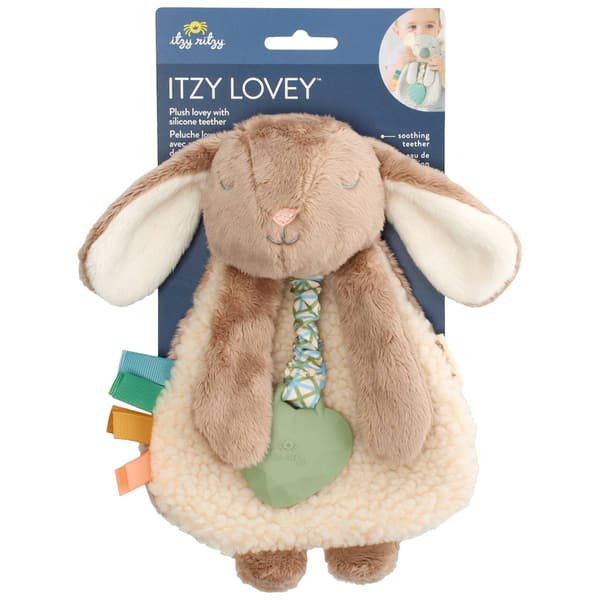 Baby Unisex Itzy Ritzy Bunny Lovey Toy - image 