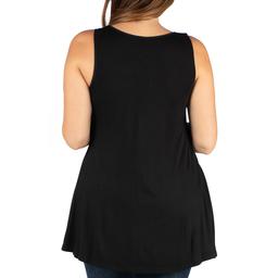 Plus Size 24/7 Comfort Apparel Tunic Tank Top
