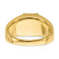 Mens Gentlemens Classics™ 14kt. Gold Sapphire & Diamond Ring - image 5
