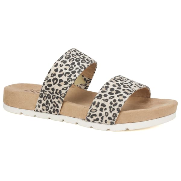 Womens Cliffs by White Mountain Tahlia Leopard Sandals - image 