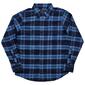 Mens Jackson Hole Flannel Shirt - Navy/Light Blue - image 1