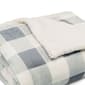 Eddie Bauer Mountain Chrome Sherpa Throw Blanket - 50x60 - image 2