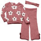 Baby Girl (12-24M) Little Lass(R) 2pc. Daisy Sweater & Pants Set - image 1