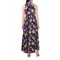 Womens MSK Sleeveless Draw Waist Floral Maxi Dress - image 2